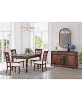 Daria Pc. Dining Set (Rectangular Table & Side Chairs