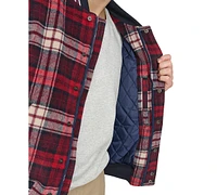 Tommy Hilfiger Men's Wool Mix Logo Varsity Jacket