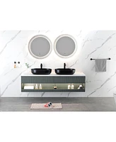 Streamdale Furniture 24x14x5.5 Matte Shell Bathroom Sink