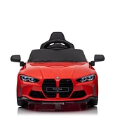 Streamdale Furniture 12V Bmw M4 Kids Ride-On Car with Remote Control