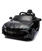 Streamdale Furniture 12V Bmw M4 Kids Ride-On Car with Remote Control