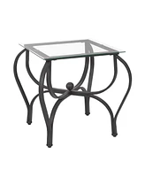 Streamdale Furniture 3-Piece Tempered Glass Coffee Table Set