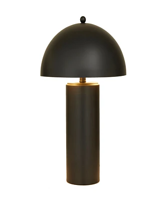 Rosemary Lane 22" Metal Accent Lamp with Dome Shade