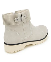 Jbu Women's Karissa Encore Water Resistant Round Toe Booties