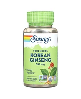 Solaray True Herbs Korean Ginseng 550 mg