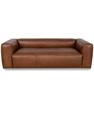 Rutherford Home Amalfy 97" Leather Sofa