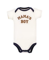 Hudson Baby Boys Cotton Bodysuits