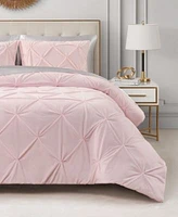 Juicy Couture Kiss Pleat Plush Comforter Sets