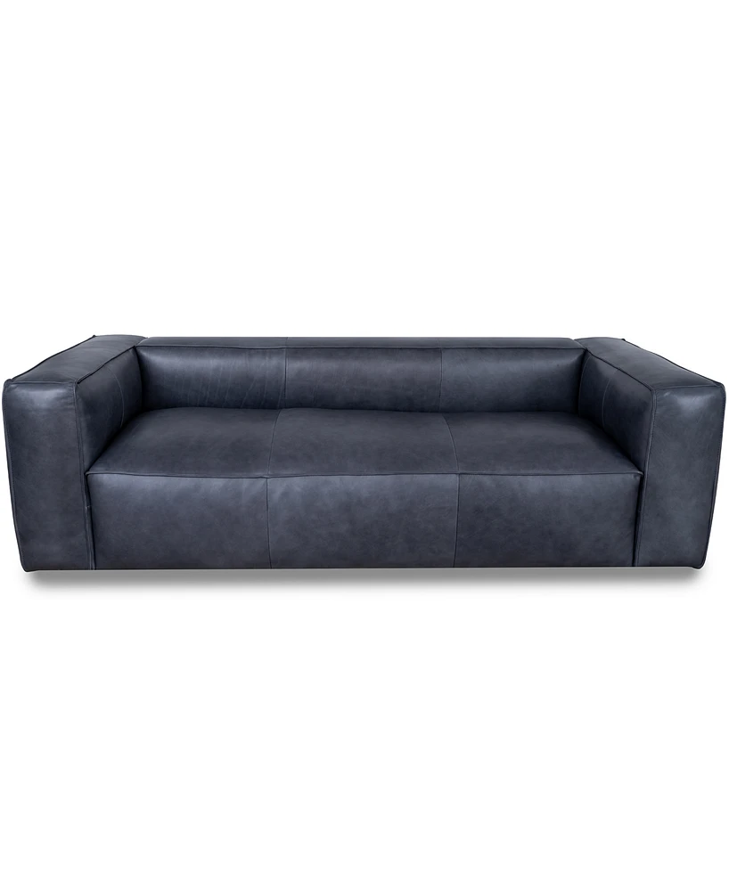 Rutherford Home Amalfy 97" Leather Sofa