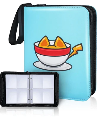 Clovercat 4-Pocket Waterproof Trading Card, Photo Binder: 400 Pockets