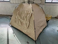 Streamdale Furniture Khaki Single-Layer Hiking Tent Easy Setup, Sturdy and Breathable