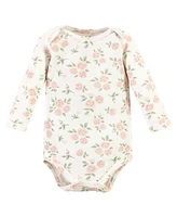 Hudson Baby Baby Girls Hudson Thermal Long Sleeve Bodysuits