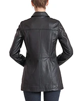 Bgsd Plus Evie Leather Car Coat