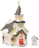 Department 56 Snow Village Holy Family Church