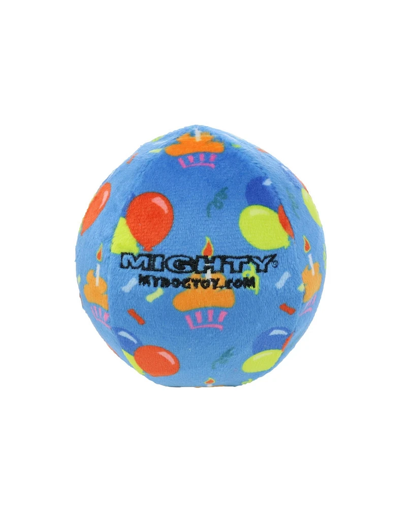Mighty Ball Medium Celebration, Durable Squeaky Dog Toy