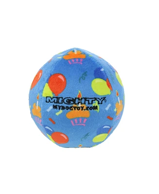 Mighty Ball Medium Celebration, Durable Squeaky Dog Toy