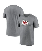 Nike Men's Heather Charcoal Kansas City Chiefs T-Shirt