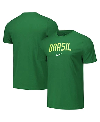 Nike Men's Green Brazil National Team Performance T-Shirt