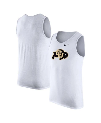 Nike Men's White Colorado Buffaloes Tank Top