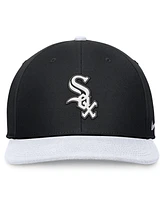 Nike Men's Black/White Chicago White Sox Evergreen Two-Tone Snapback Hat