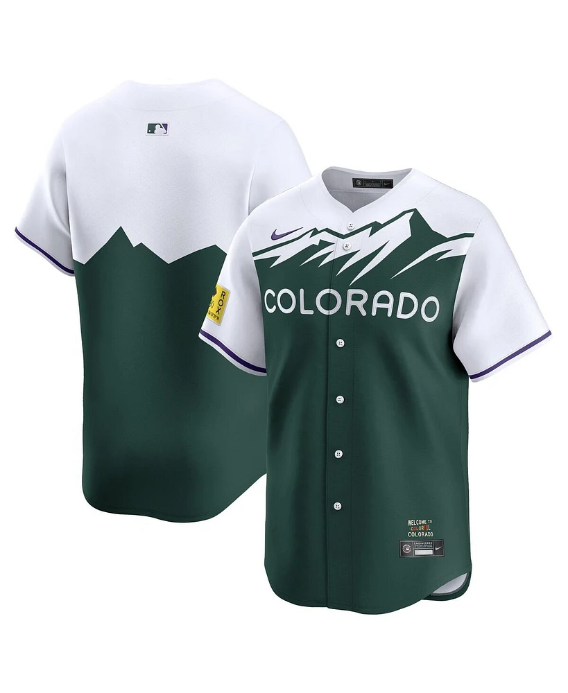 Nike Men's Green Colorado Rockies City Connect Limited Jersey