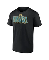 Fanatics Men's Black Jacksonville Jaguars Hometown Offensive Drive T-Shirt