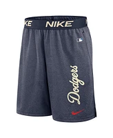 Nike Men's Navy Los Angeles Dodgers 2024 City Connect Authentic Collection Practice Performance Shorts