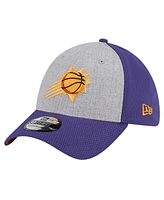 New Era Men's Heather Gray/Purple Phoenix Suns Two-Tone 39THIRTY Flex Hat