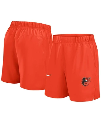 Nike Men's Orange Baltimore Orioles Woven Victory Performance Shorts