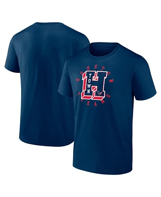 Fanatics Men's Navy Houston Texans Hometown Offensive Drive T-Shirt