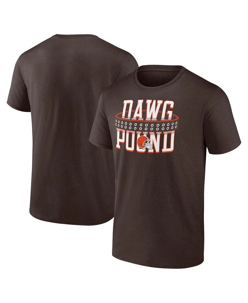 Fanatics Men's Brown Cleveland Browns Hometown Offensive Drive T-Shirt