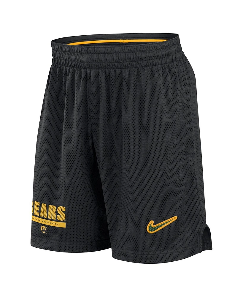 Nike Men's Black Baylor Bears 2024 Sideline Mesh Shorts