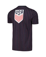 5th & Ocean Navy Usmnt Throwback Pinstripe T-Shirt