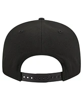 New Era Men's Black Pittsburgh Pirates Metallic Logo 9FIFTY Snapback Hat