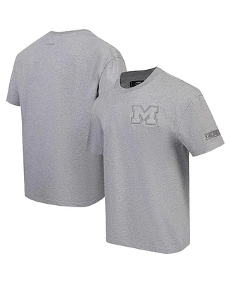 Pro Standard Men's Gray Michigan Wolverines Neutral T-Shirt