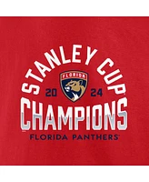 Fanatics Men's Red Florida Panthers 2024 Stanley Cup Champions Signature Roster T-Shirt