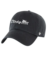 '47 Brand Men's Black Dirty Mo Media Clean Up Adjustable Hat