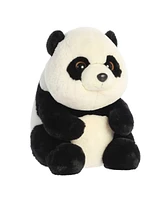 Aurora Large Panda Lin Lin Adorable Plush Toy Black 14"