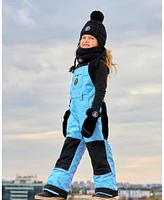 Deux par Kids Unisex Overall Snow Pants Air Blue