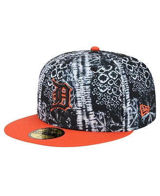 New Era Men's Black Detroit Tigers Sands 59FIFTY Fitted Hat