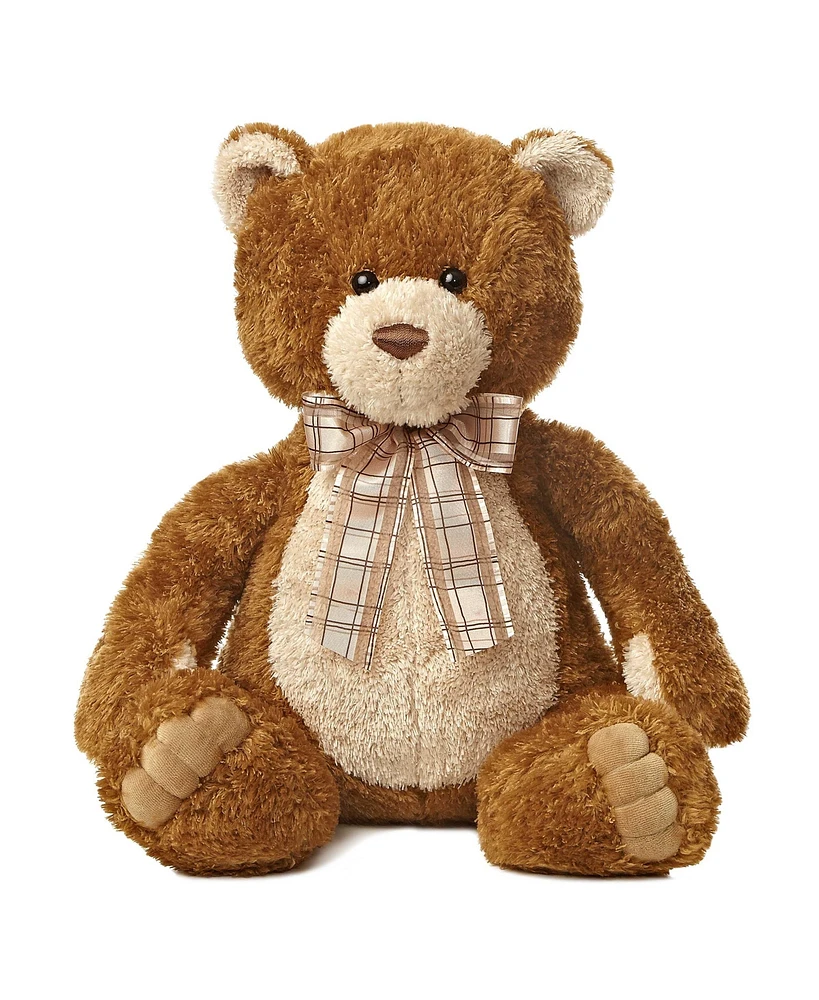 Aurora Large Brown Sugar Bear Snuggly Plush Toy Brown 22"