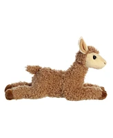 Aurora Medium Louis Llama Flopsie Adorable Plush Toy Brown 12"