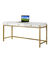 Hulala Home Saliva Desk with Three drawers