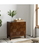 Contemporary Martina 30" Tall 2-Door Accent Cabinet with Ample Storage Space