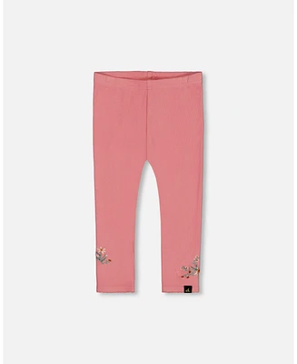 Deux par Deux Big Girls Super Soft Brushed Rib Leggings Light Pink