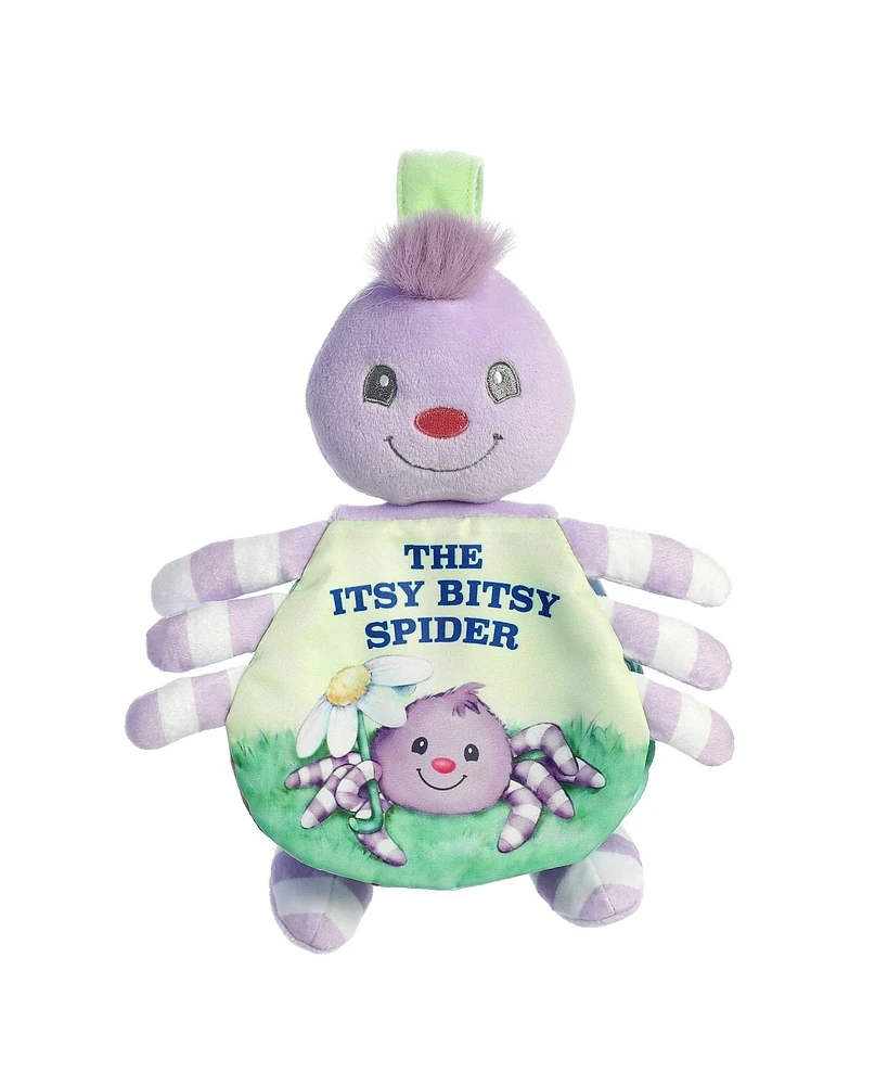 ebba Small Itsy Bitsy Spider Story Pals Educational Baby Plush Toy Multicolor 9"