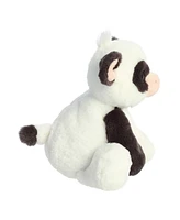 Aurora Medium Bessie Cow Flopsie Adorable Plush Toy White 12"