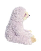 Aurora Medium Sloth Destination Nation Adventurous Plush Toy Purple 12"