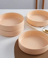 Stone Lain Stella Porcelain Pasta Bowls, Set of 6