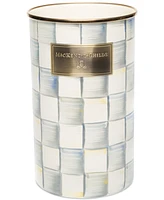 Mackenzie-Childs Sterling Check Utensil Holder